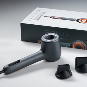 Secador iónico silencioso EX02BLK sin aspas negro