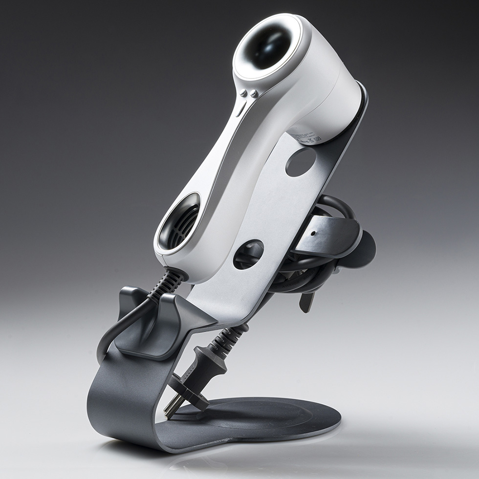 Secador con soporte Secador EX01 blanco con soporte aparador